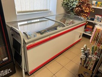 Mrazicí vitrína AHT Paris 210 – 2,1 m, plně funkční, velmi d