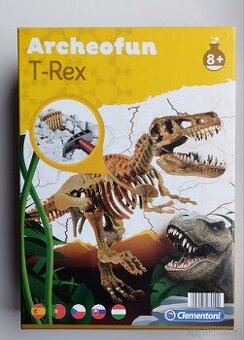Clementoni Archeofun T-Rex – Archeologická sada – Nové