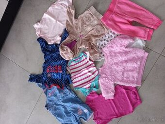 Oblečení holka 0-3 měsíce