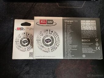 Sada Bosch baterie + nabíječka