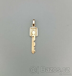 Zlatý přívěsek 2,45g, 14 kt, 585/1000