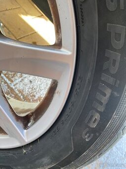 Alu kola 16” 5x105 Enzo a letní pneu 205/60/R16