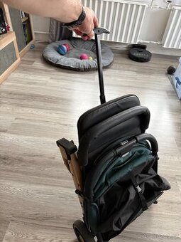 MoMi ESTELLE zelený se zlatým rámem