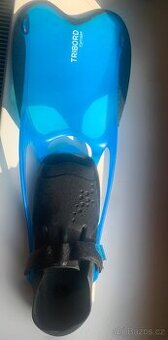 Ploutve značky Tribord (Decathlon)