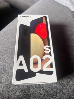 Nový Samsung A02s 32GB, černý – zabalený_Dual SIM