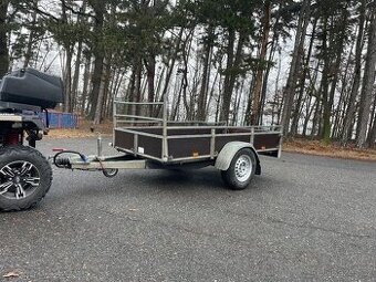 Bržděný přívěs SARIS 1300 kg, 127x250 cm, nová stk