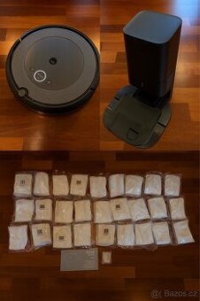 Robotický vysavač Roomba i3 + dockovací stanice + 27 sáčků