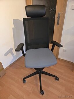 Adaptic Evora Plus – pracovní židle, vysoký píst