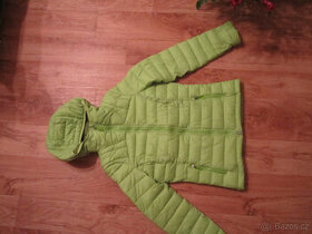 Zimní bunda S/M, výrazná svěží zelená barva, zn. Tchibo