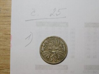 ČSR - 50 halíř - 1
