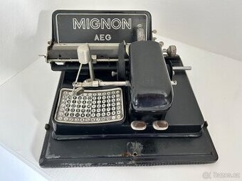 Mignon AEG psací stroj