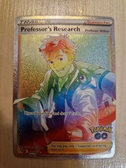 Pokémon karty Professor's Rrdearch