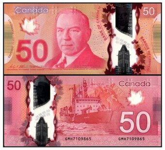 Kanada - 50 Dolarů bankovka, 2012, UNC