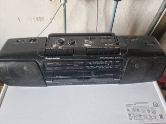 Prodám retro radio dvojče Panasonic RX-FT510 viz foto.
