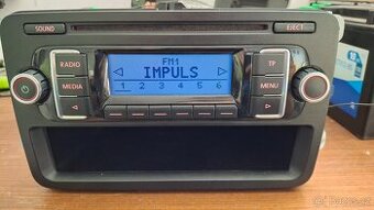 Originální autorádio VW RCD210 - plně funkční + PIN