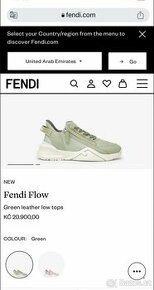 👟 Prodám exkluzivní Fendi Flow tenisky – pravá kůže - 1
