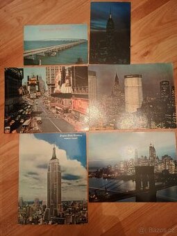 Různé pohlednice USA 60.leta