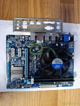 3ks Základní desky ASUS + Gigabyte + CPU + RAM - motherboard