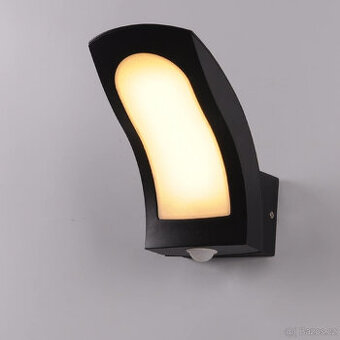 Venkovní LED svítidlo TWSXTE 15W IP54 poh.senzor - 2ks
