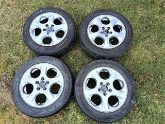 Alu kola Volvo r16 + letní pneu 205/55