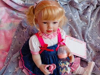 Realistická Reborn panenka Galaxia koupací