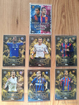 Fotbalové kartičky Match Attax 2025/26 Hall of Fame , Lethal