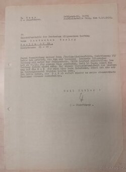 DOKUMENTY PO GENERÁL SS BERNHARD VOSS 4