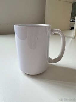 Hrnek VELKÝ bílý ORCA 400ml (sublimace) 7x