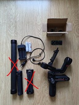 Gimbal zhiyun weebill S (pokazené)