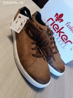 Nové pánské kožené boty Rieker , vel. 46