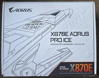 Nová základní deska GIGABYTE X870E AORUS PRO ICE