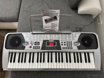 Nové velké výukové elektronické klávesy (piano) zn. Angelet