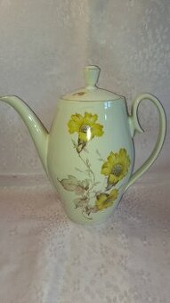 RETRO PORCELÁNOVÁ ČAJOVÁ KONVIČKA