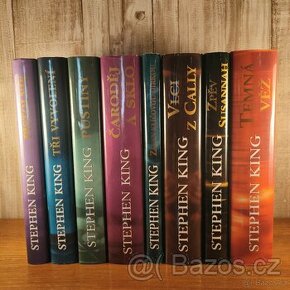 STEPHEN KING - TEMNÁ VĚŽ, KOMPLET, TOP STAV