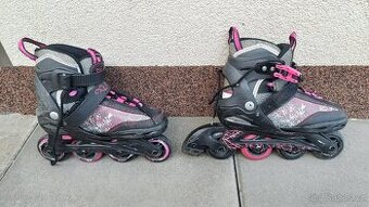 Dívčí kolečkové brusle 33-37