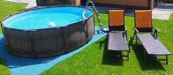 Nadzemní bazén Bestway, filtrace a schůdky