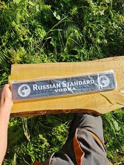 Barová guma Russian Standard Vodka. Barové doplňky, Barman.