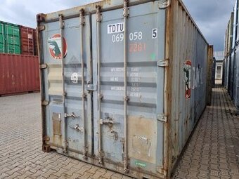 Námořní kontejner 20DC – solidní stav, připraven k použití