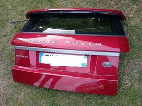 RANGE ROVER EVOQUE RV 2018 VÍKO KUFRU, 5 DVEŘE