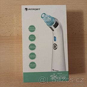 Vakuový čistič pleti na akné - plno různých nástavců