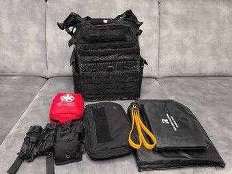 Nosič plátů+měkká balistika+sumky - 1