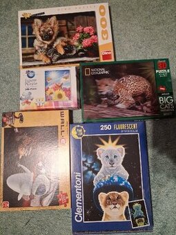 Sada dětských puzzlí