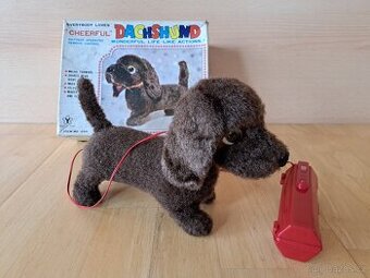 Stará retro hračka - PES - Made in JAPAN