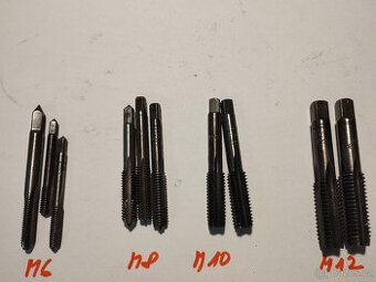 Mix závitníků M6, M8, M10, M12 (10 kusů)