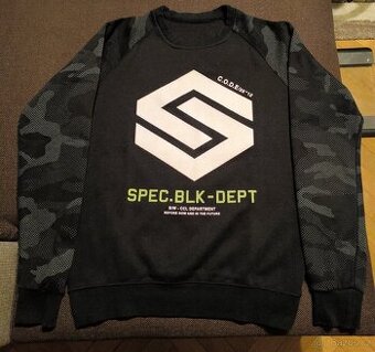 Černá pánská mikina – velikost M