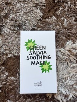 Meideme Korejská zklidňující maska zelený šalvěj (5 ks)