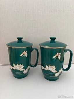 Retro hrnky s pokličkou