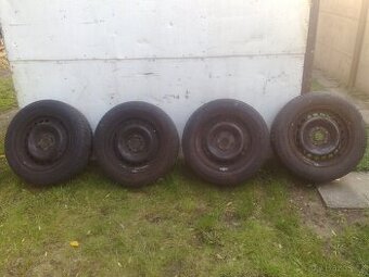 Sada kol 5x112 - WV, Škoda - Zimní pneu 195/65/R15