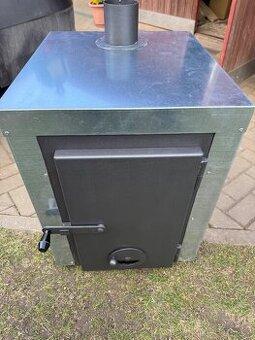 Externí kotel k bazénu (koupací kadí)