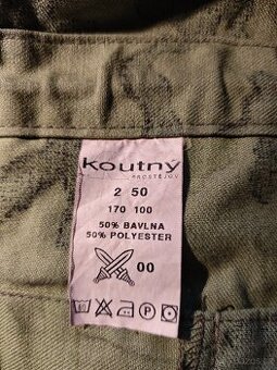 Blůza KONGO maskáče AČR vz.95 použité, velikost 170/100